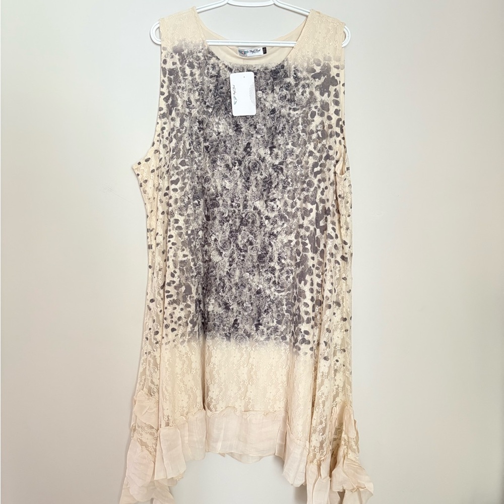NWT Angel Heart Boutique Tunic Top XXL